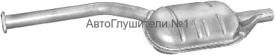 Глушитель ближний (сред.часть) MERCEDES W124 200D-250D 85-94 г.(13.07, Мерседес-Бенц) 